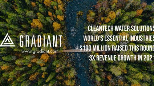 Gradiant Raises Over $100 Million in New Funding for Cleantech Water Growth
