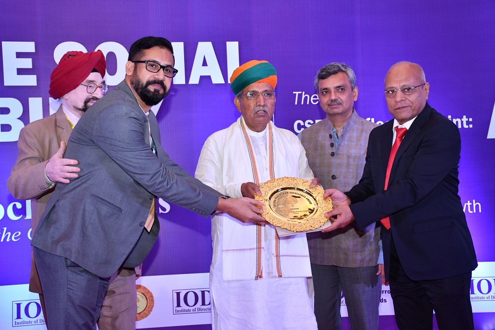 prestigious Golden Peacock HR Excellence Award